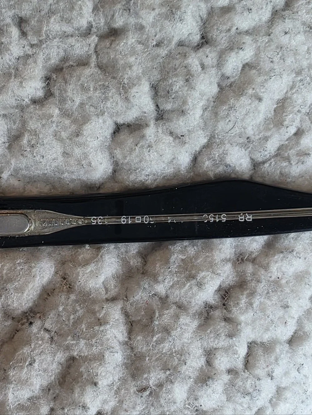 Ray-Ban RB5150 Black Eyeglasses Frames Only 50-19 135 Rectangular